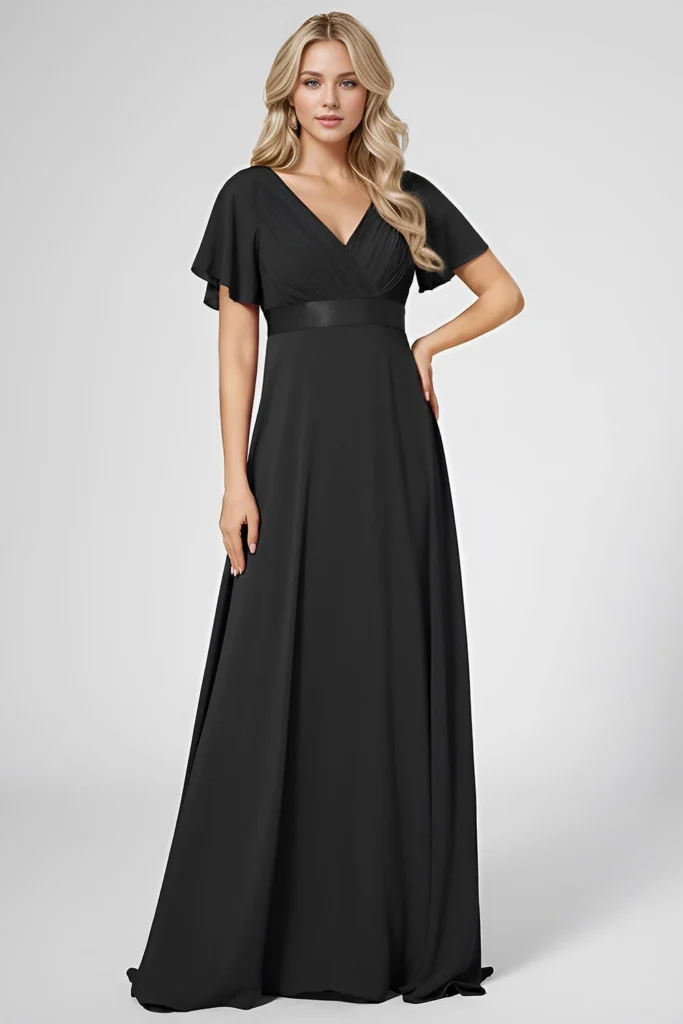 Empire-waist dresses that flow under the bust.