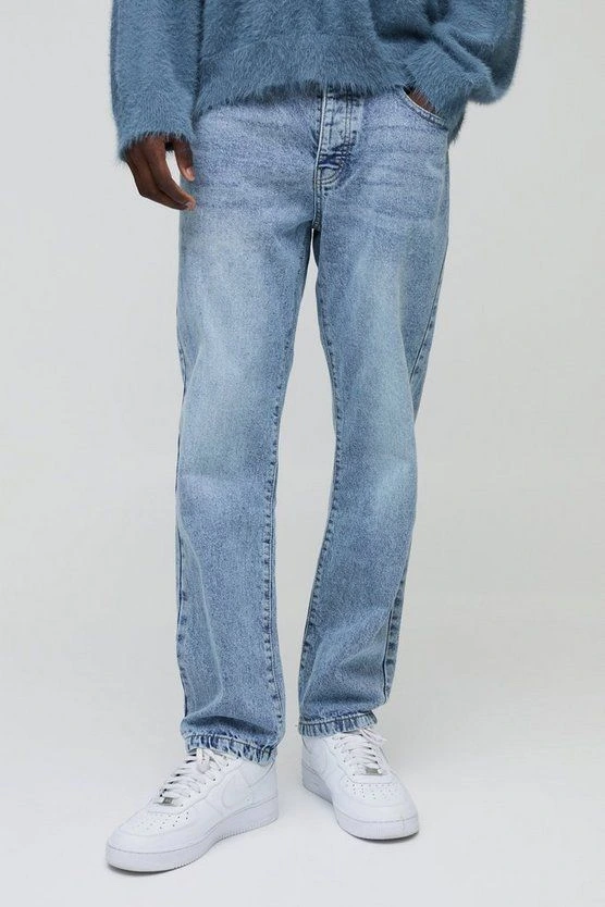 straight cut jeans 