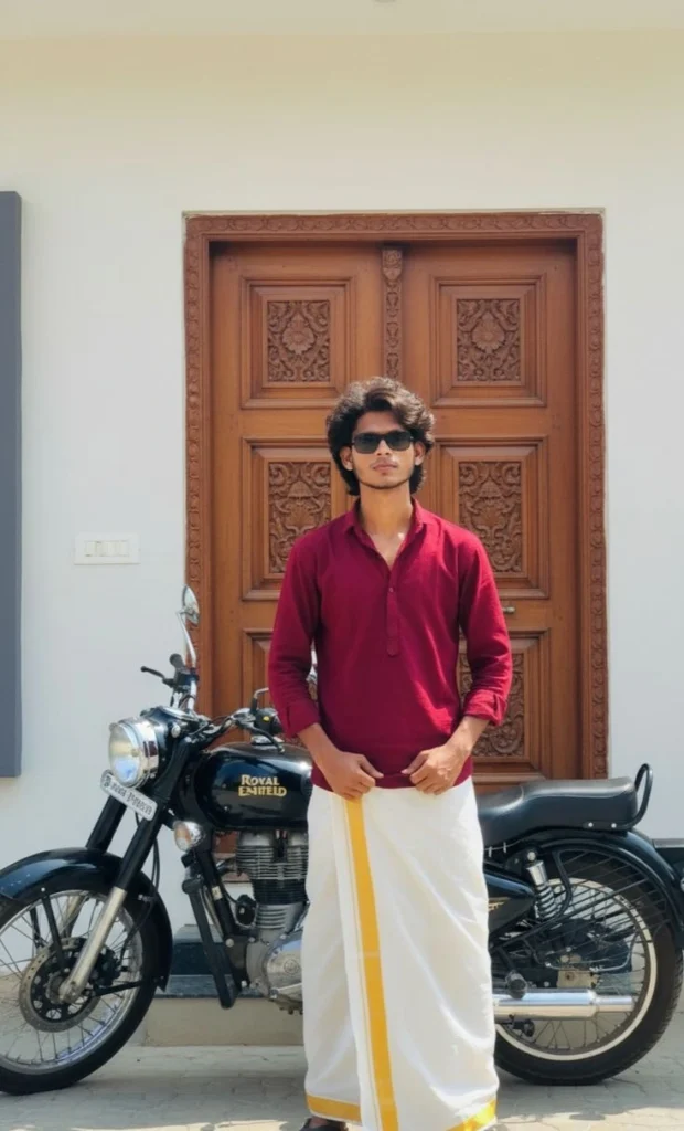 shirt and dhoti